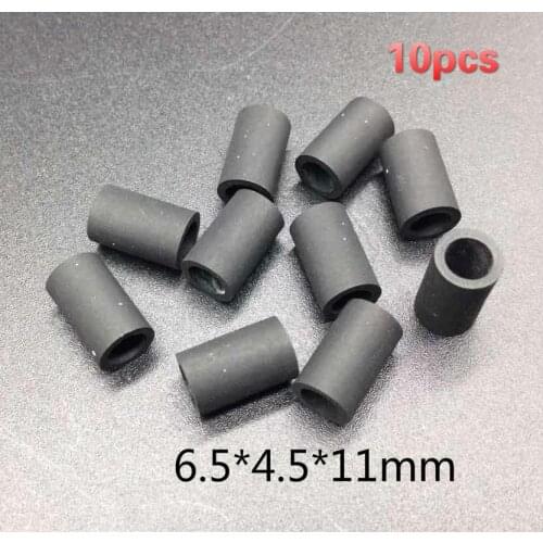 10pcs 6.5*4.5*11mm for Walkman tape recorder drive pinch roller rubber ring cassette deck audio pressure belt pulley