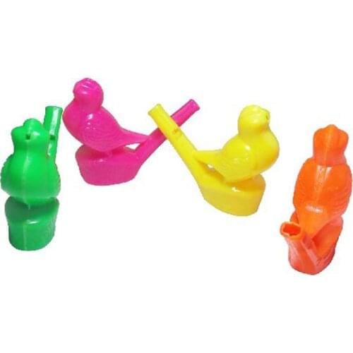 10 Pcs/set Kawaii Colorful Water Bird Whistles Toys for Kid Waterfowl Whistle Children Wedding Birthday Party Favors Gifts