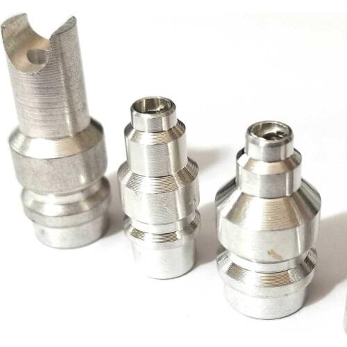 100pcs R134a Welding Valve Core Seat For Refrigerant Injection Valve Seat For Auto / Refrigeration Equipment A/C Repair Tools