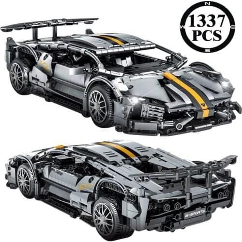 Mould King Build Moc Technology Model Cars Building Blocks 1337pcs Technic Brick Car City Traffic Toys Designer For Boys Gift