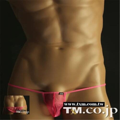 2019 TM gay underwear transparent mens sexy underwear Briefs Gay breathable underwear fashion jockstrap penis bags XL XXL