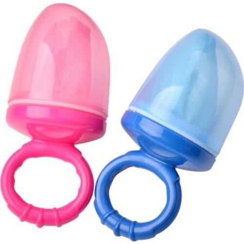 Baby Pacifier Fresh Food Nibbler Feeder soother Newborn Safety Feeding Nipple Mesh Bag Chew Fruits Vegetables Chupeta Soother