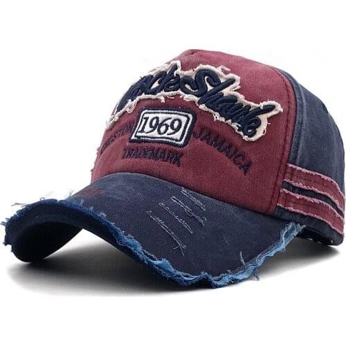 Spring Summer Fashion Vintage Baseball Cap Casual Washed Cotton Snapback Embroidery Caps For Men Women Fashion Hat Unisex gorras