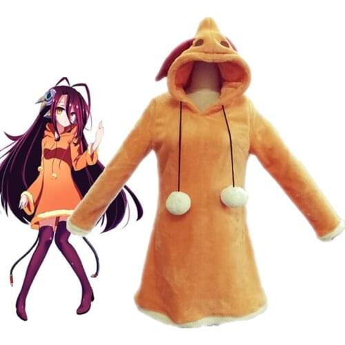 Anime NO GAME NO LIFE Schwi Dola Cosplay Costumes Kawaii Bodysuit Uniform Full Sets Women Girls Halloween Role Play Costume