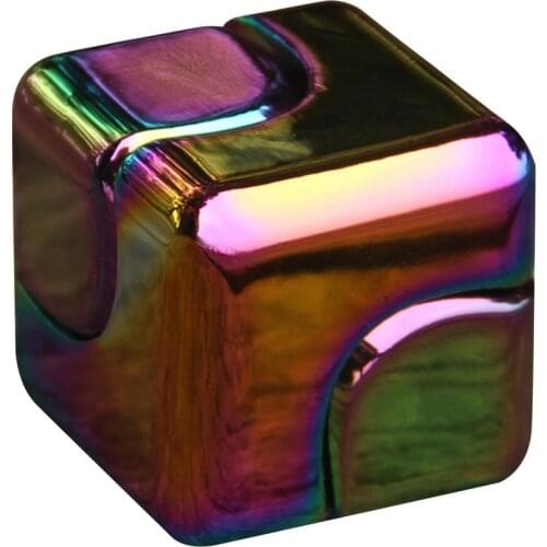 Colorful Creative Aluminum Alloy Spinning Top High-speed Leisure Recreational Stress Relief Toy