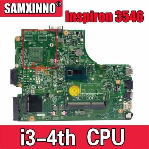 For DELL Inspiron 3546 3549 3446 3449 I3-4005U VGA port Notebook Mainboard CN-01NR96 01NR96 MRF1C Laptop Motherboard