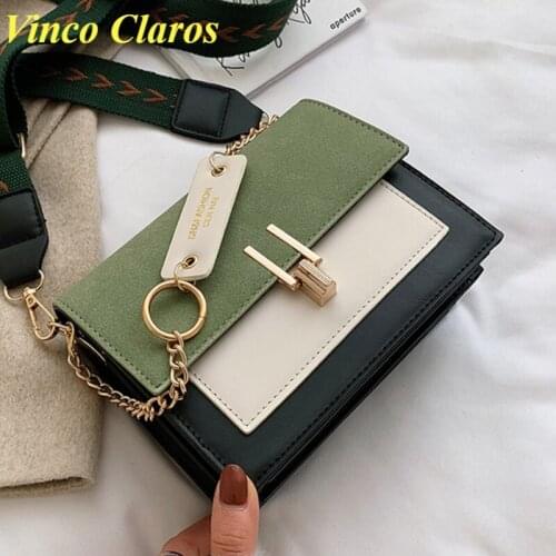 Fashion Panelled Messenger Bag Bolso Small Classic FLAP Chains Shoulder Crossbody Bag Designer Purses and Handbags Sac A Main