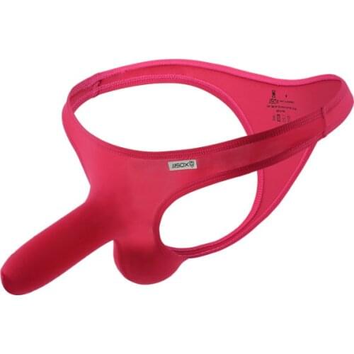 Men Briefs Elephant Bulge Sexy Mens G-strings Thongs Erotic Underpants Lingerie Shorts Sissy Panties U Convex Pouch Underwear