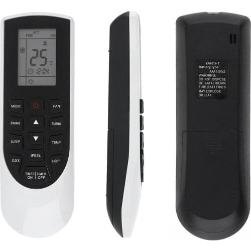 10 PCS New YAN1F1 For GREE Universal Air Conditioner AC Remote Control YAN1F1F VIR09HP230V1AH VIR12HP230V1AH