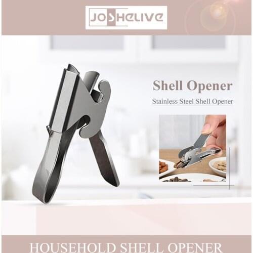 Melon Seed Sheller Adjustable Stainless Steel Portable Peeling Melon Seeds Pine Nut Nut Opening Device Peeler Peanut Opening