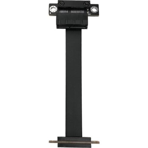 Full Speed 3.0 PCI-E 1X Riser Shielded Extender with antijam for GPU Vertical