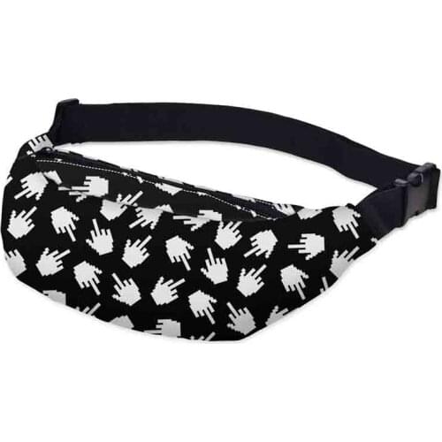 Dropshipping 2019 NEW FASHION Neutral Outdoor Zipper Messenger Bag Sport Chest Bag Waist Bag teenager girls Free Shipping