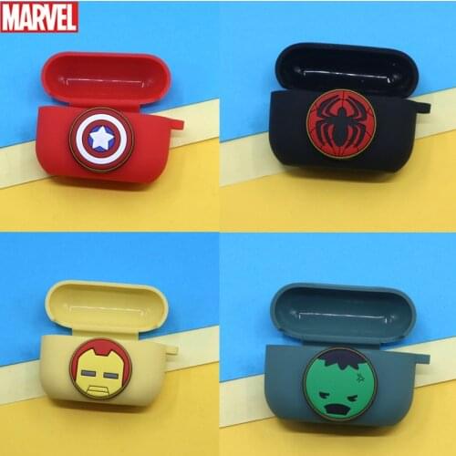 Marvel Avengers Silicone Case For Airpods 3 Bluetooth Earphone Case Headphone Box Protective Cover For Airpods Pro Fundas