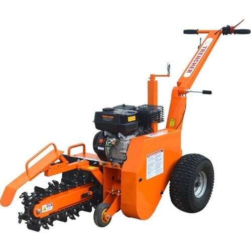 Garden 7HP Petrol Power Trencher Machine For Laying Farmland Pipelines Trenchers