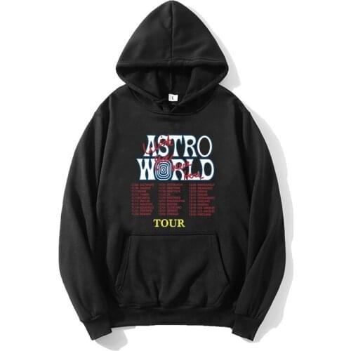 Travis Scott AstroWorld TourASTROWORLD Hoodie Men Unisex High Quality Streetwear Hip Hop Hope You Are Here One Piece Hot Sale