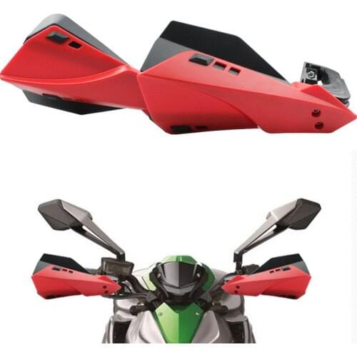 Motorcycle Universal 22mm 7/8" ABS Hand Guards Handguard Protector Fit For Honda Kawasaki Suzuki Yamaha ATV Dirt Bike Pit Bike