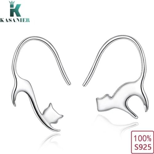 KASANIER Fashion Car Design Ladies Earrings 100% Sterling Silver Stud Earrings Women Party Gift K-ED0110