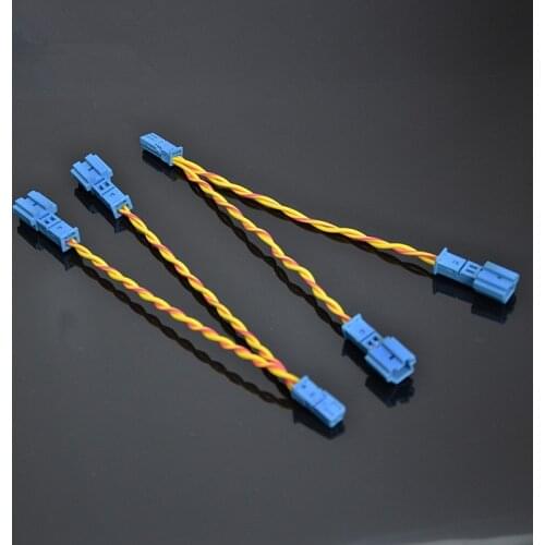 1/2/5/10sets/lot Treble Audio Modified Connector Auto Speaker/Stereo Plug,For Car Horn Harness With Wire Cable For All BMW Car