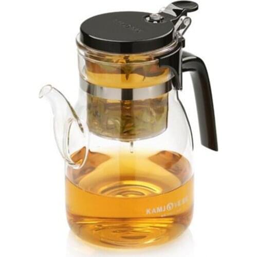 Free Shipping Kamjove k-208 Tea Cup 900ml Tea Pot Elegant Cup Glass Tea Set Glass Cup