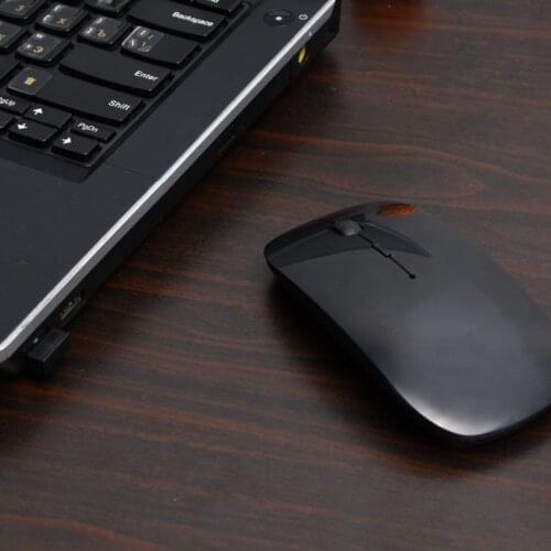 1600 DPI USB Optical Wireless Computer Mouse 2.4G Receiver Super Slim Mouse For PC Laptop