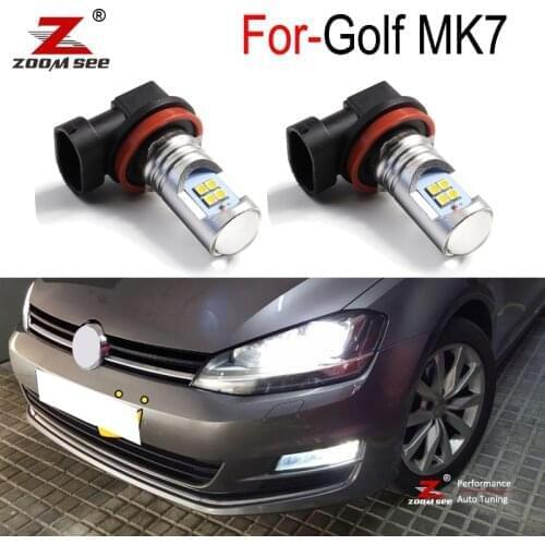 Canbus White Car LED front fog lamp fog light for VW for Golf 7 MK7 VII 2015 2016 2017 2018