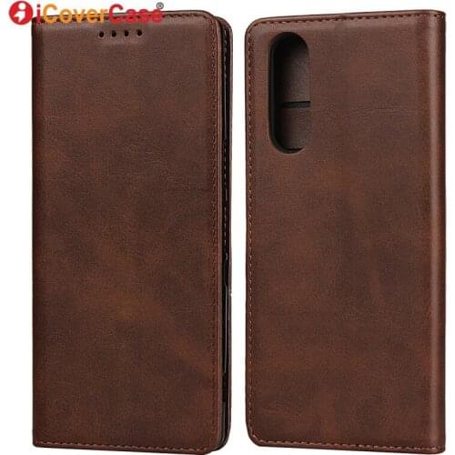Wallet Cover For Sony Xperia XZ5 Case Leather Luxury Business Funda Flip Coque For Sony Xperia XZ5 Magnetic Phone Case Accessory