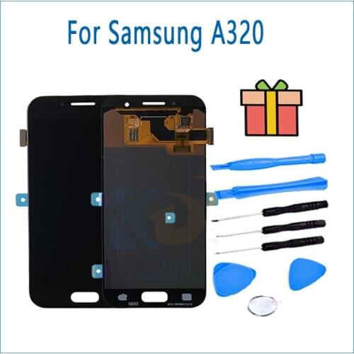 For Samsung A320 LCD Screen For Samsung Galaxy A3 2017 SM-A320 A320F LCD display Touch Screen with Digitizer assembly