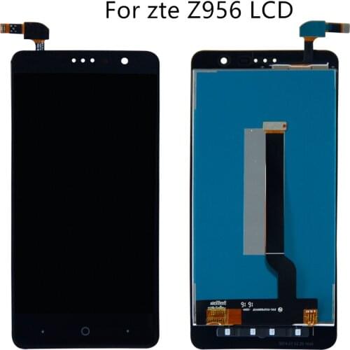 For zte Z956 X4 LCD screen with touch screen replacement parts for screen graphics tablet 1280*720 free shipping