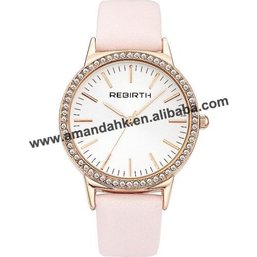 Hot Sale REBIRTH 201 Men Watches Top Brand Rhinestone Clock Male Casual Quartz Watch Men Sport Wristwatch