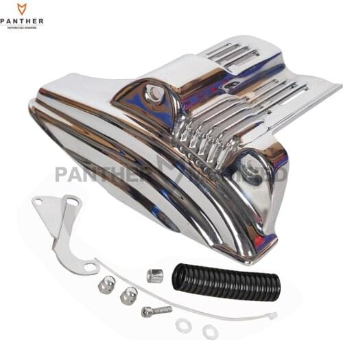 Chrome Motorcycle Starter Cover case for Harley Sportster XL 883 1200 Models 2004 2005 2006 2007 2008 2009