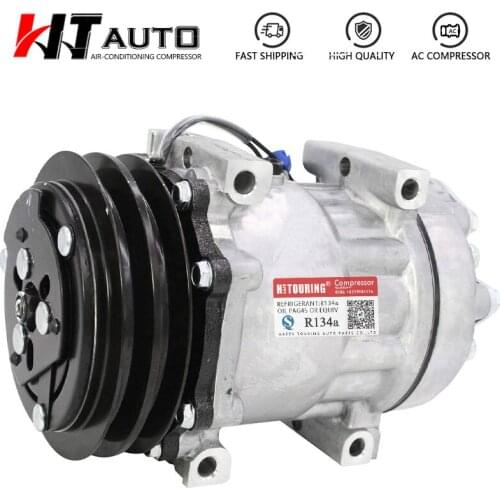 SD7H15 AC COMPRESSOR FOR VOLVO VNL SERIES/ VOLVO TRUCK ANY 85104593 20370290 8082269 85119564 4715 4778 4890 12V