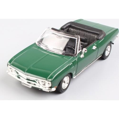 Diecast 1:43 Chevrolet Cruze 1969 Corvair Monza Convertible Model Car Classic Collection Display Toys Souvenir Ornaments Gift