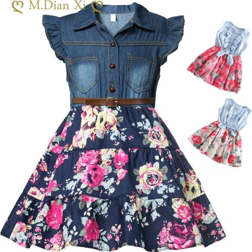 M.LEIHE.BO Casual Dresses For Girls