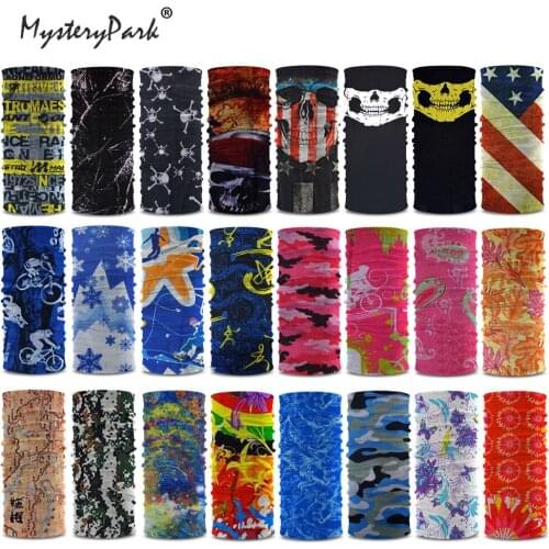 MysteryPark Spring Summer Camping Hiking Scarves Cycling Sports Bandana Outdoor Headscarves Riding Headwear Men Women Scarf Neck