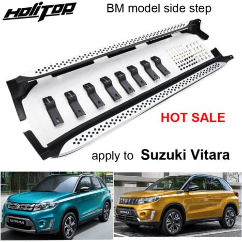 New arrival BM running board side step bar foot pedal for Suzuki Vitara,two models,ISO9001 quality, promotion price