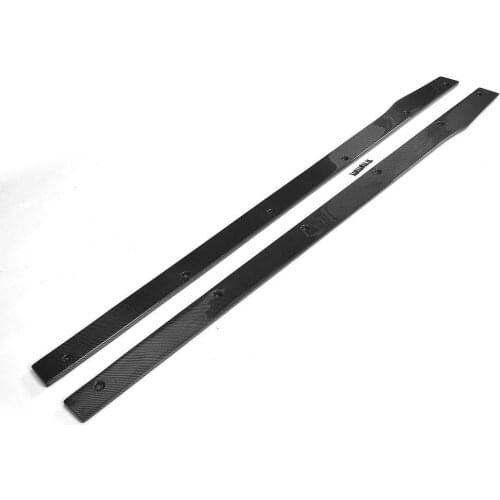 Applicable to Benz Mercedes C-class W205 C63 Coupe Two Four Carbon Fiber Skirt Car Door Sill Strip Side Shovel