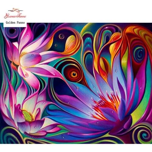 Full Square Diamond 5D DIY Diamond Painting "Flowers" 3D Embroidery Cross Stitch Mosaic Painting Decor 12