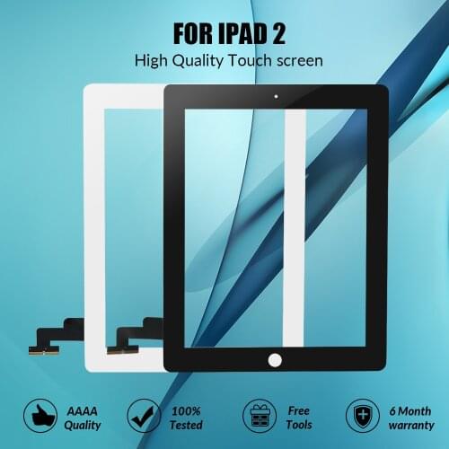 Touch Screen For iPad 2 A1395 A1396 A1397 Panel LCD Outer Display Replacement Digitizer Sensor Front Glass