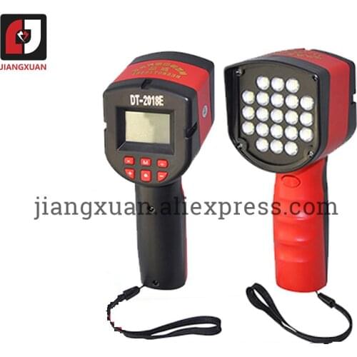 DT-2018E LED stroboscope multifunction handheld printing machine with printing strobe light handle type 21 lamps