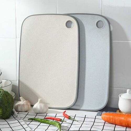 High Quality Food Cutting Board Anti-Mildew Vegetable Fruits Meats Bread Cutting Double-sided Chopping Blocks Kitchen Tools