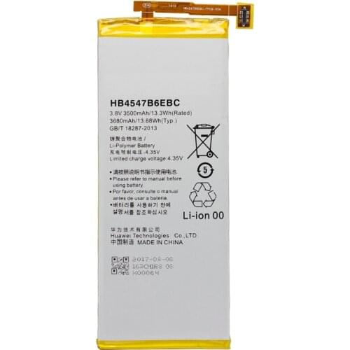 Replacement Phone Battery HB4547B6EBC For Huawei Honor 6 Plus PE-TL20 PE-TL10 PE-CL00 PE-UL00 3500mAh