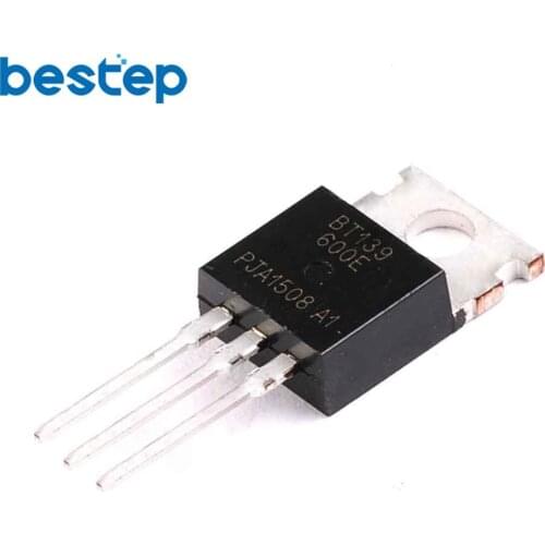 10PCS BT139-600E TO-220 BT139-600 BT139 Triacs logic level 600v 18A