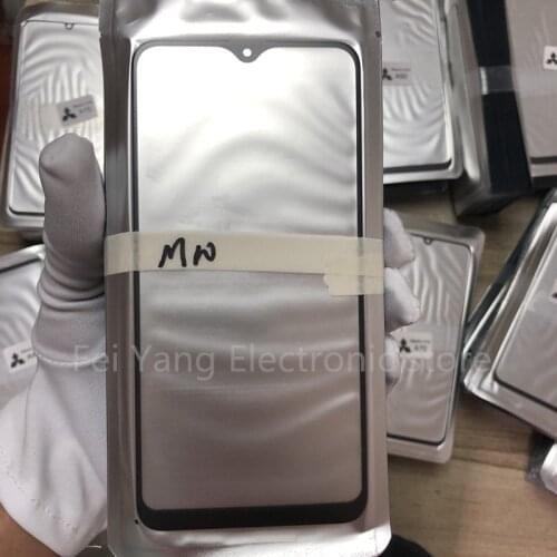 10pcs/lot GLASS +OCA LCD Front Outer Lens For Samsung Galaxy M10 LCD Front Touch Screen Lens Glass with OCA Glue Replacement