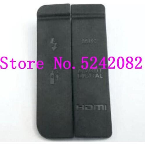 2PCS/NEW USB/HDMI DC IN/VIDEO OUT Rubber Door Bottom Cover For Canon for EOS 7D Digital Camera Repair Part