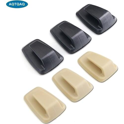 3Pcs/Set Universal Plastic Car Hanging Hook Adhesive Clip For Car Home Wall Keys Clothes Rack
