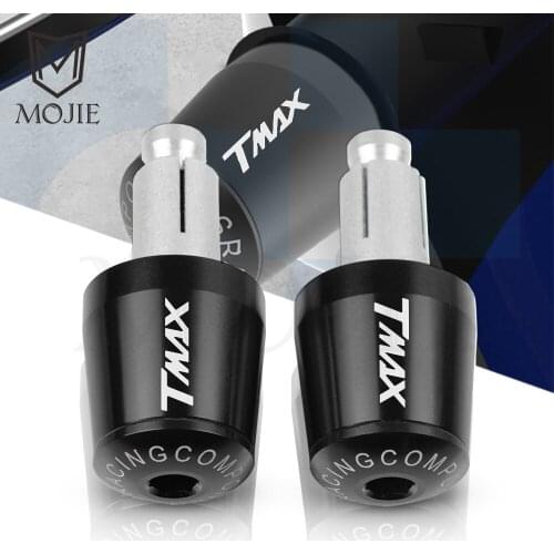 7/8" 22mm Motorcycle Handlebar Grips End Handle Bar Cap End Plug For YAMAHA TMAX T-MAX 500 530 SX/DX TMAX500 TMAX530 XP500 XP530