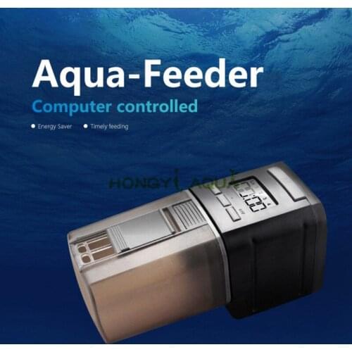 Automatic feeder Electronic timing fish feeder New Digital LCD Aquarium Food Feeding Capacity Adjustable Fish tank Supplies