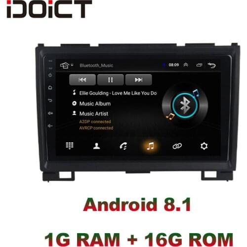 IDOICT Android 8.1 Car DVD Player GPS Navigation Multimedia For Great Wall haval H3 H5 Radio 2009-2012 2013-2016 WIFI