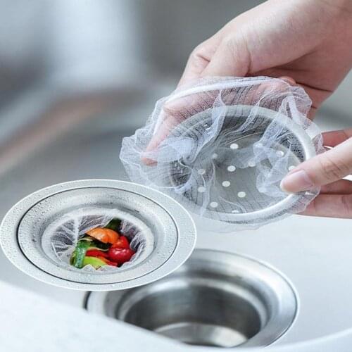 Sink Drain Filter Screen Trash Strainer Garbage Mesh Bag Kitchen Bathroom Shower Drain Residue Collector Sink Strainer Filter