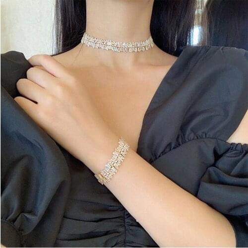 Janekelly Hotsale African 3pcs Bridal Jewelry Sets New Fashion Dubai Jewelry Set For Women Wedding Party Accessories Design